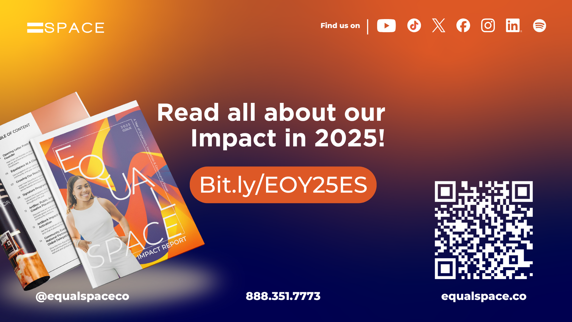 EqualSpace 2025 End of Year Impact Report